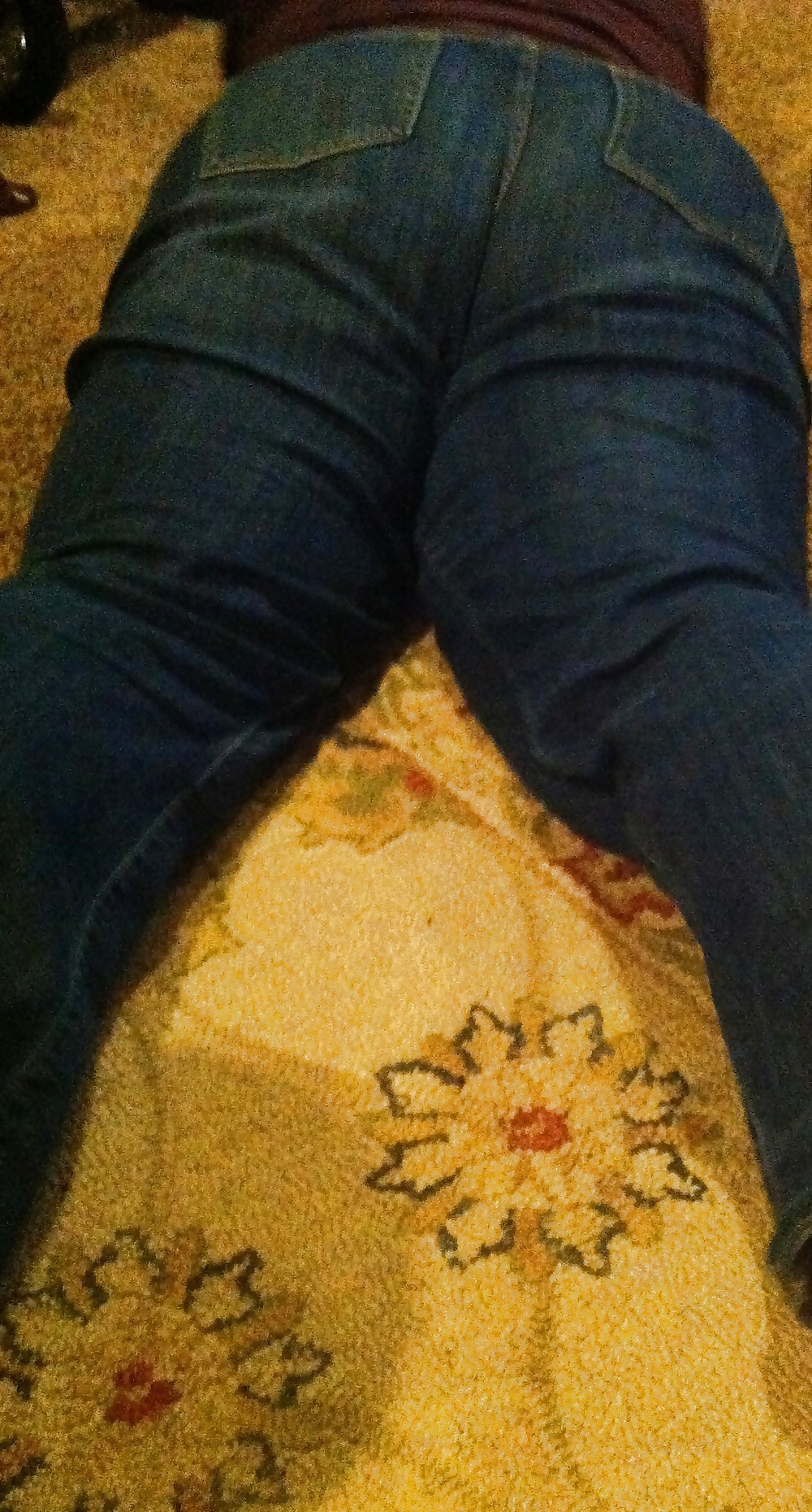 Big fat ass in jeans #37180506