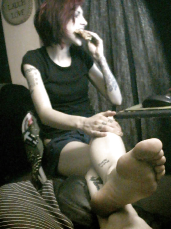 Punk Girl's Feet #26317281