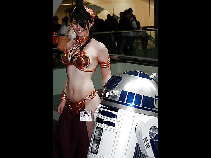 Star Wars Slave Leia Dressed and Undressed Gallery 1 #37388390