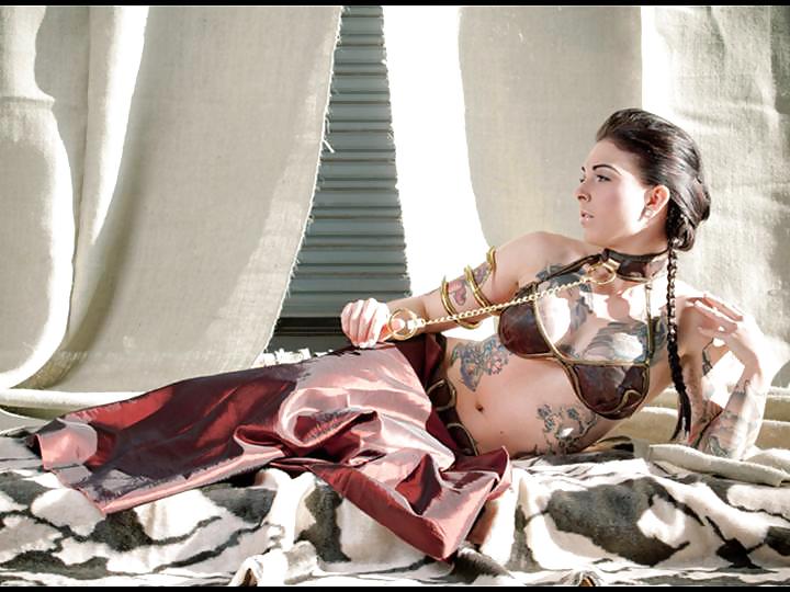 Star Wars Slave Leia Dressed and Undressed Gallery 1 #37388546