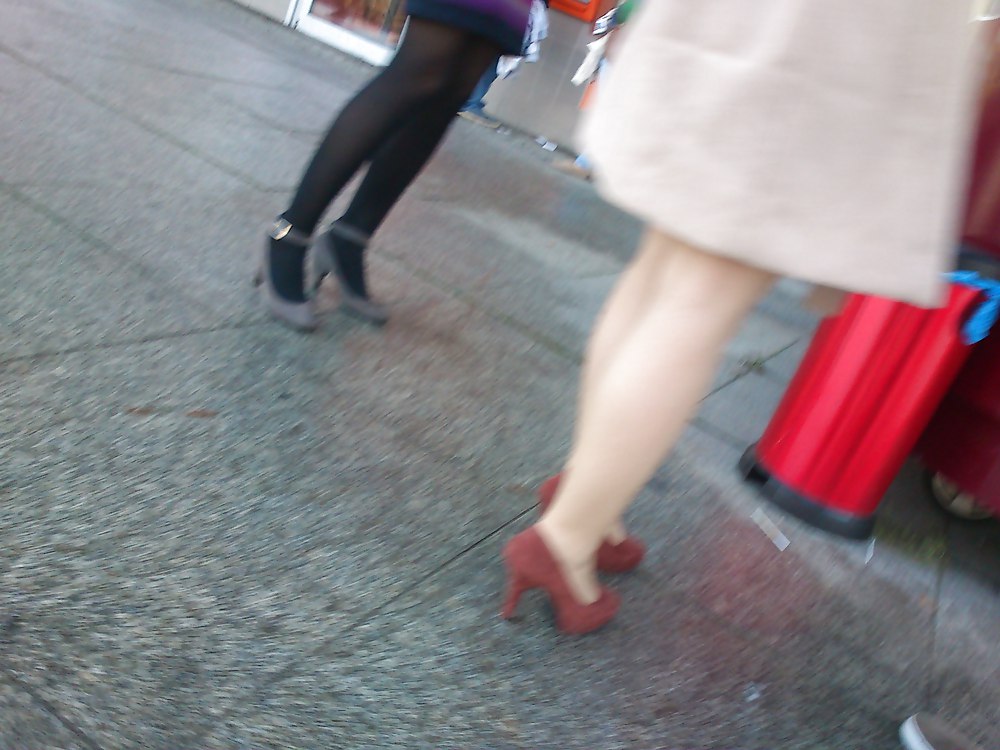 Candid nylons and shoes 2 #24711935