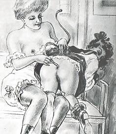 Vintage Erotic Drawings 5 #33139538
