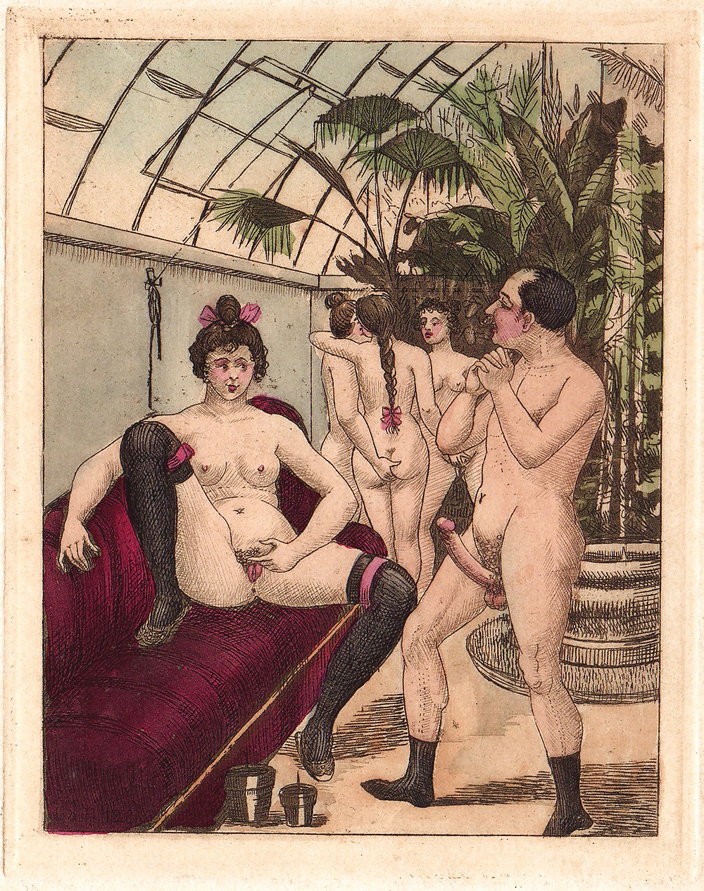 Vintage Erotic Drawings 5 #33139626