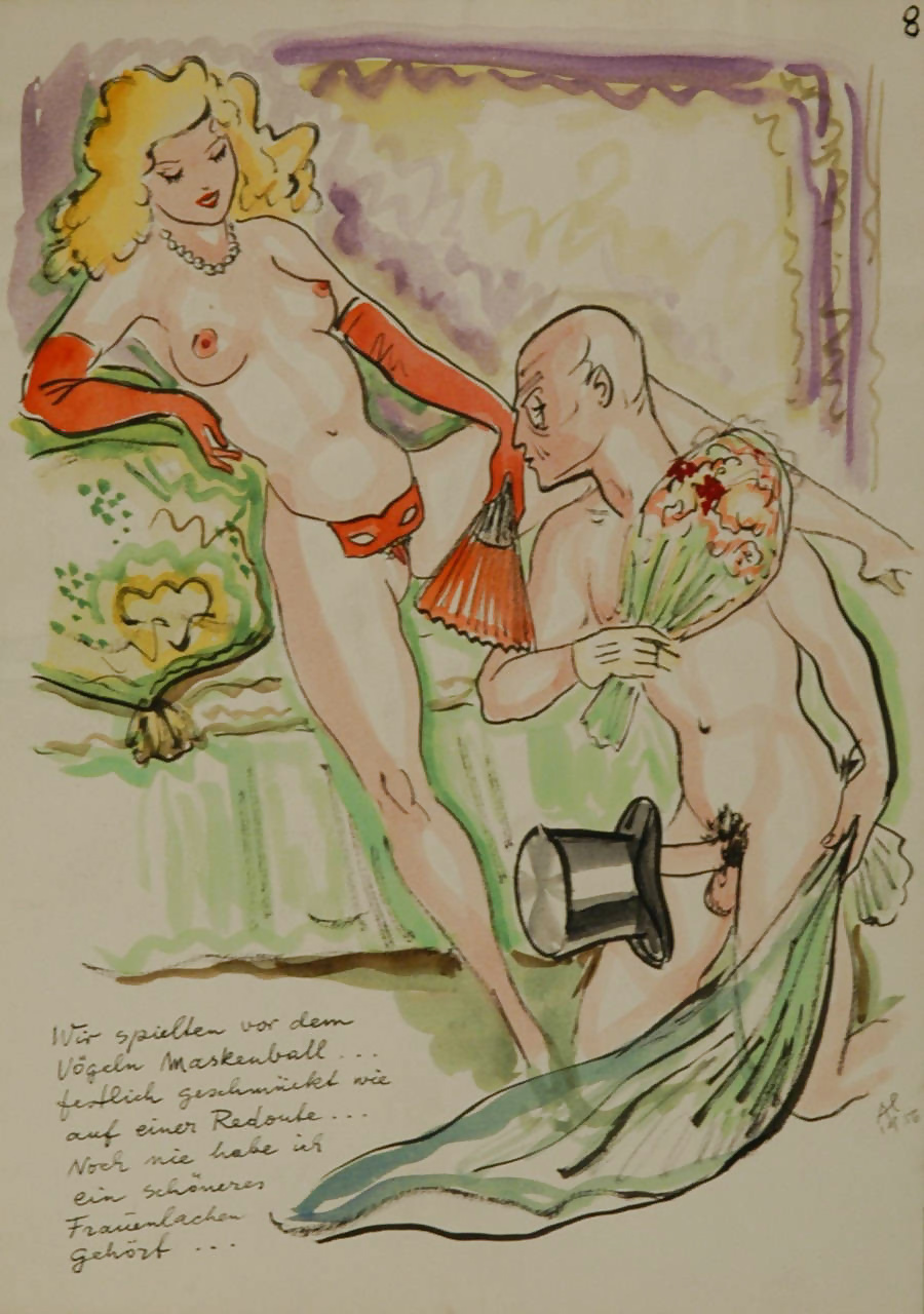 Vintage Erotic Drawings 5 #33139692
