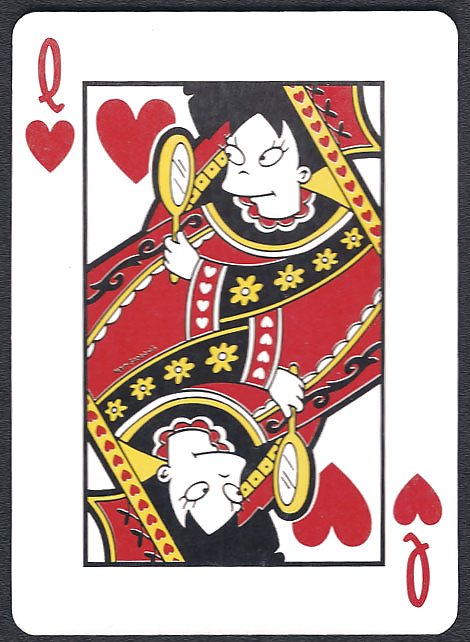 Jugar a las cartas - reina de corazones
 #25574910