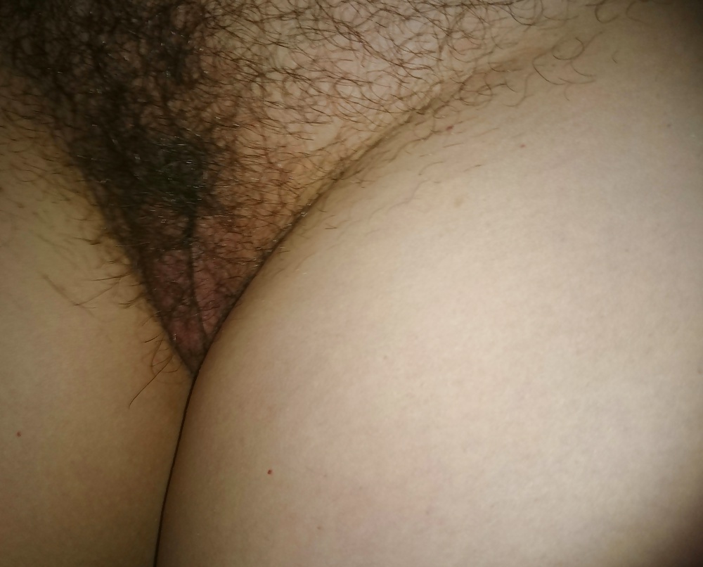 Up close of a beautiful hairy pussy #32416640