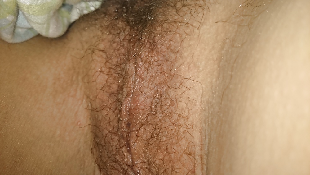 Up close of a beautiful hairy pussy #32416742