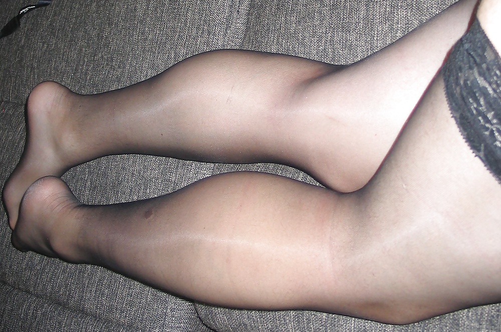 My Legs with Nylon and without Nylon, bound and not bound. #33357998