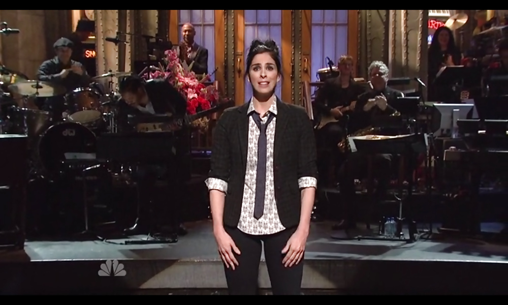 Sarah silverman snl pantalones ajustados
 #29735581