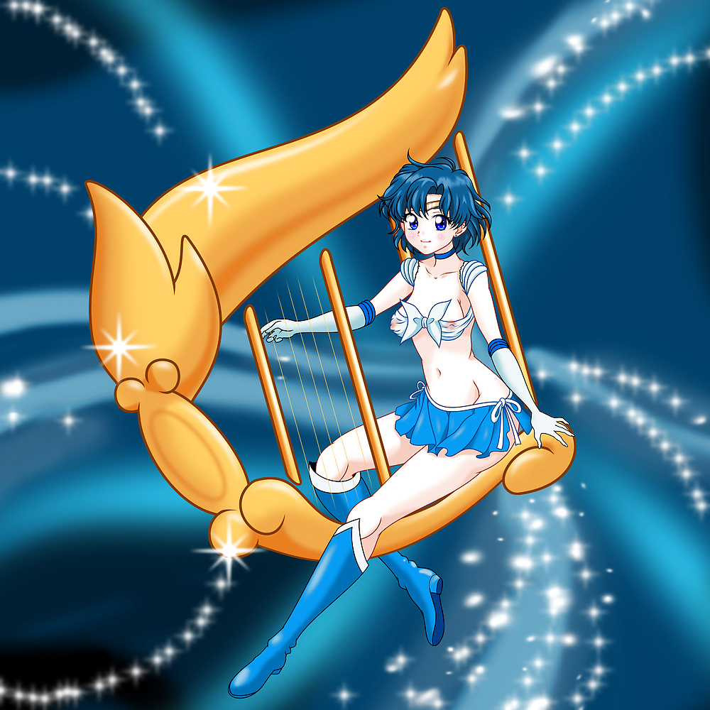 Anime babes: sailor mercury 
 #40469020
