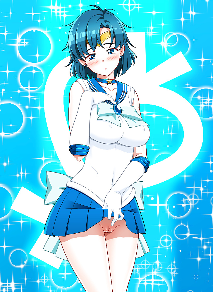 Anime babes: sailor mercury 
 #40469036