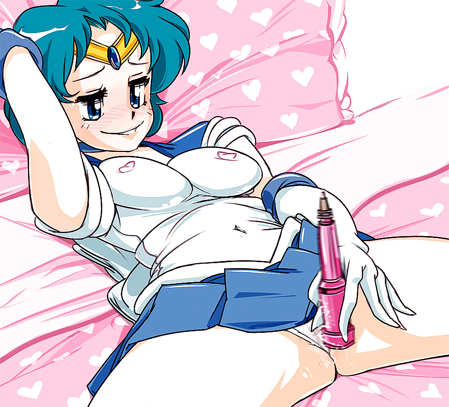 Anime babes: sailor mercury 
 #40469447