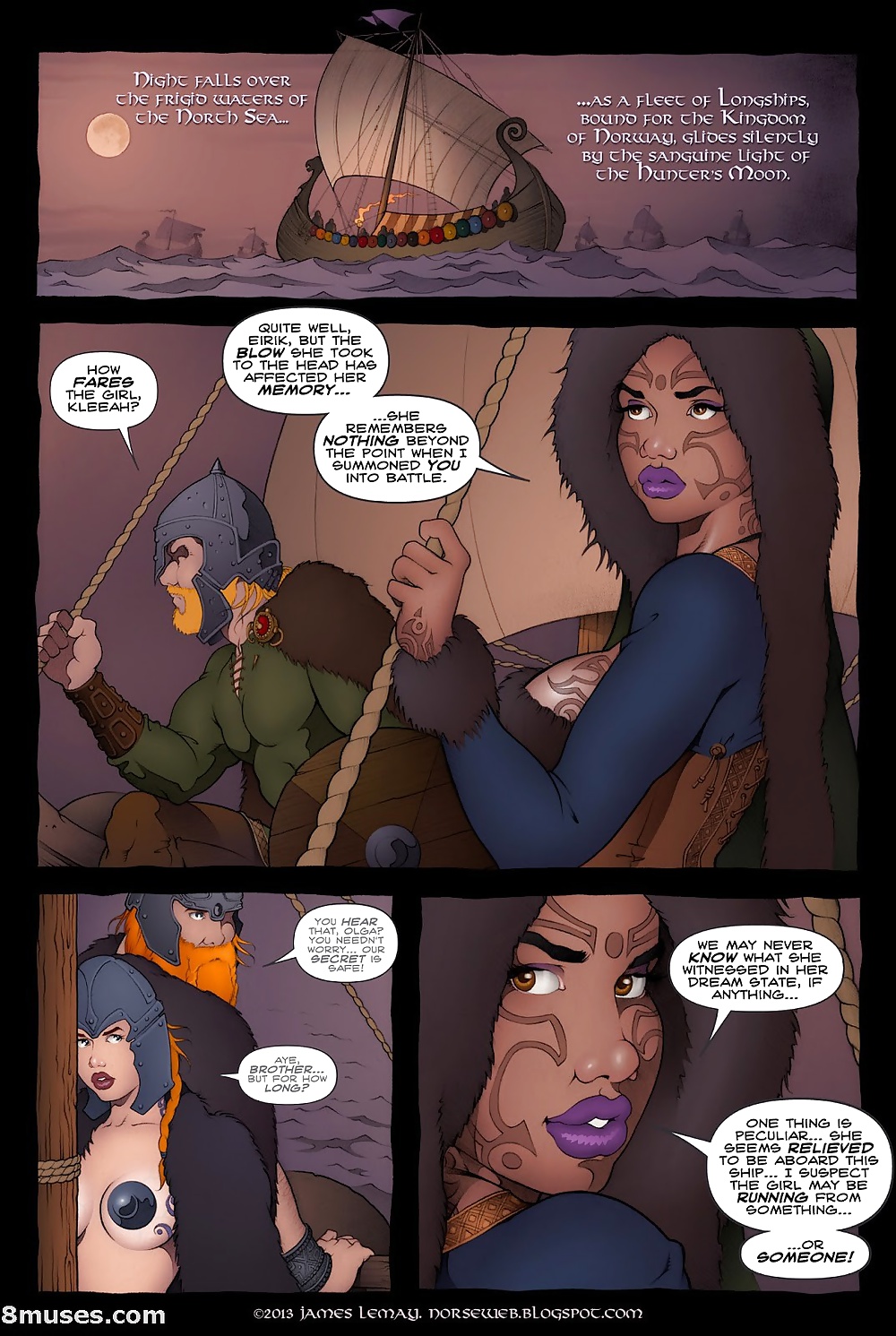 Dawn of the Shield Maiden - Comic #32170320