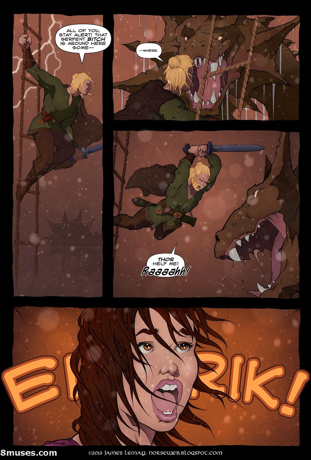 Dawn of the Shield Maiden - Comic #32170338