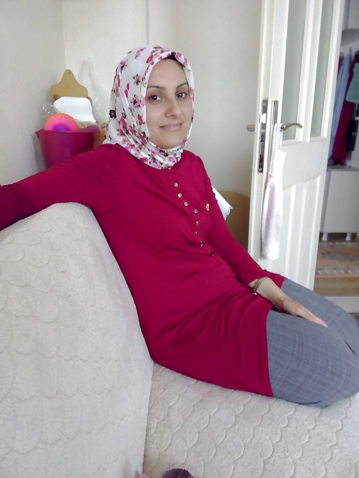 Turk Turc Turban Portant L'interface Hijab #29609075