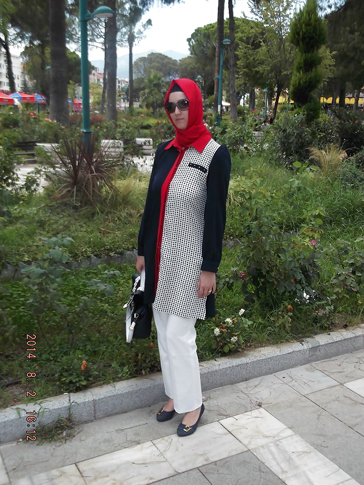 Turk Turc Turban Portant L'interface Hijab #29609113