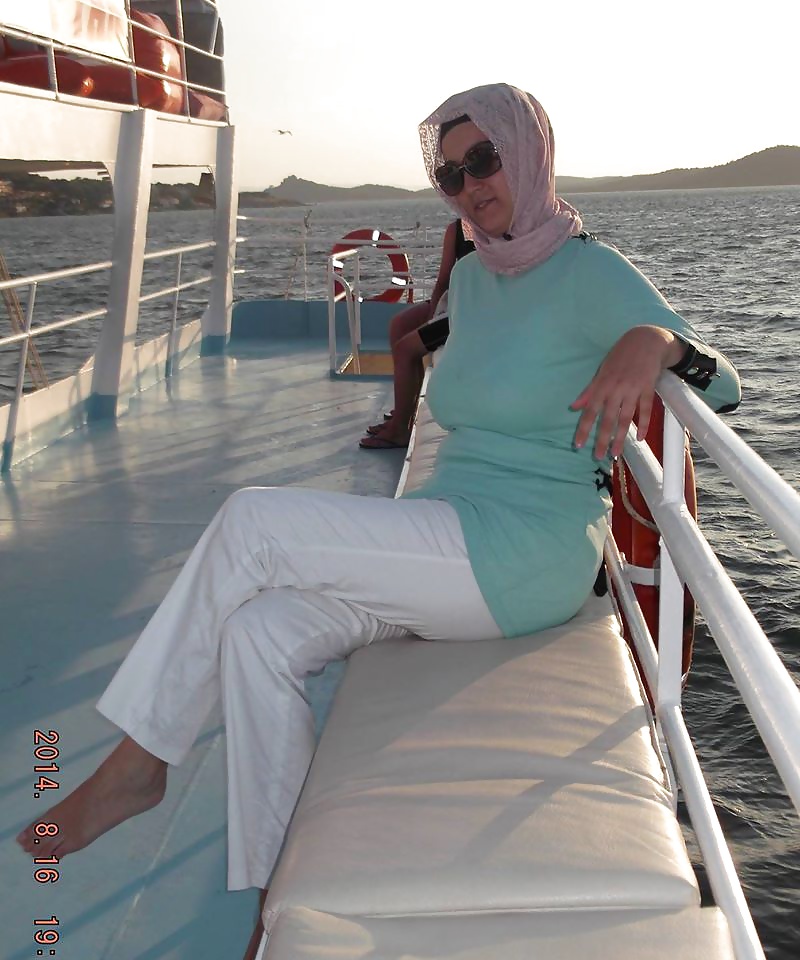 Turk Turc Turban Portant L'interface Hijab #29609172