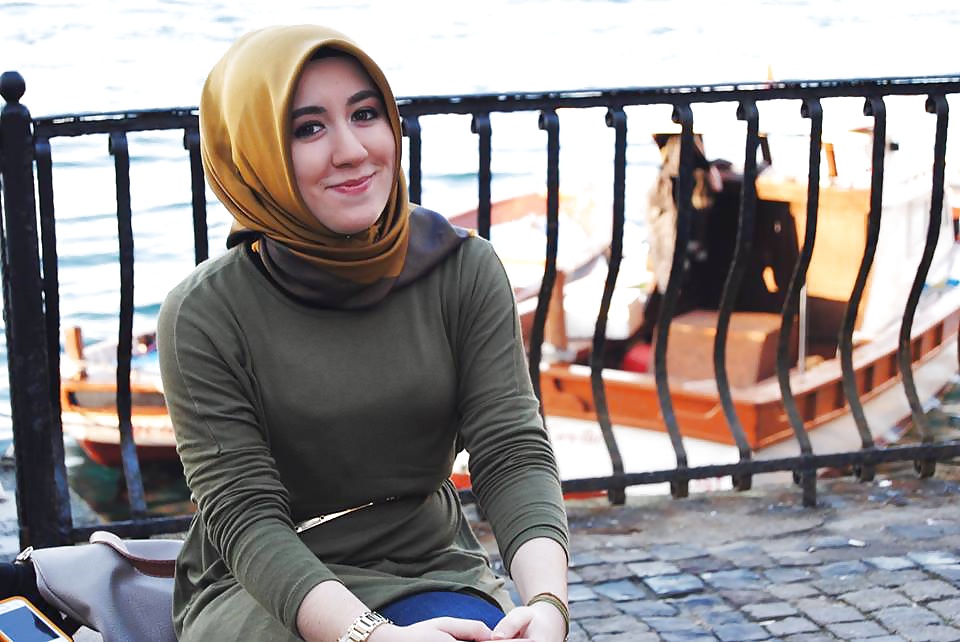 Turk Turc Turban Portant L'interface Hijab #29609329