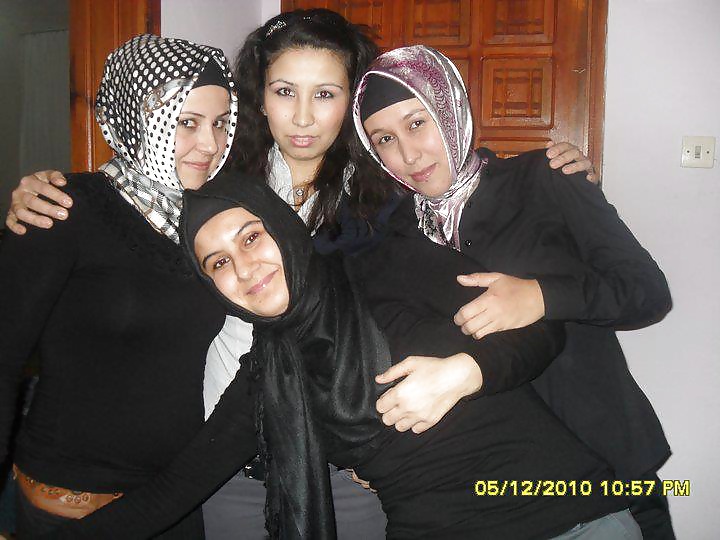 Turk Turc Turban Portant L'interface Hijab #29609369
