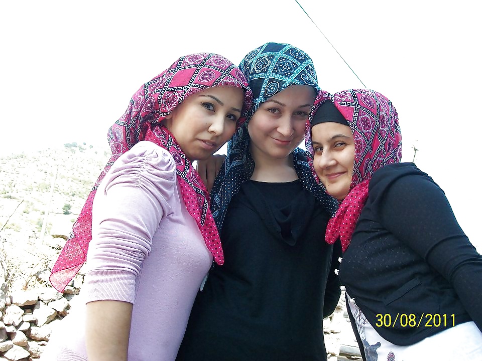 Turk Turc Turban Portant L'interface Hijab #29609394