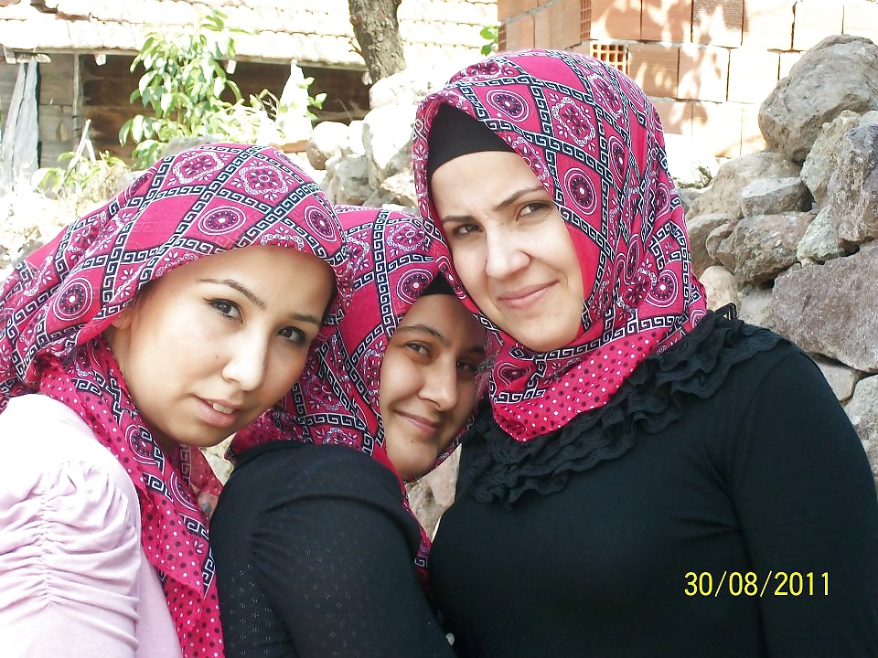 Turk Turc Turban Portant L'interface Hijab #29609402