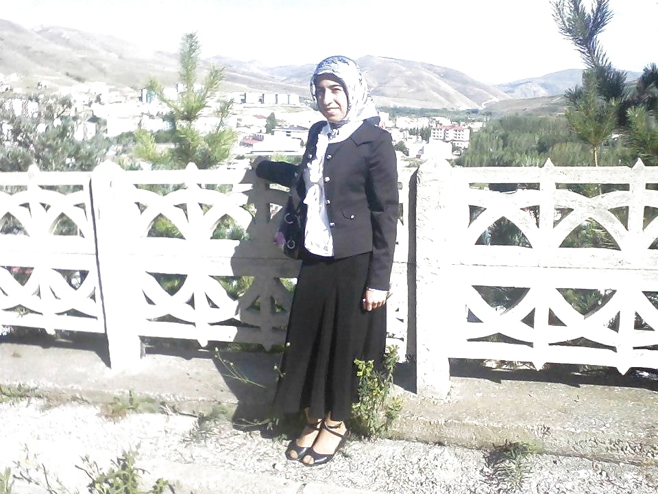 Turk Turc Turban Portant L'interface Hijab #29609429