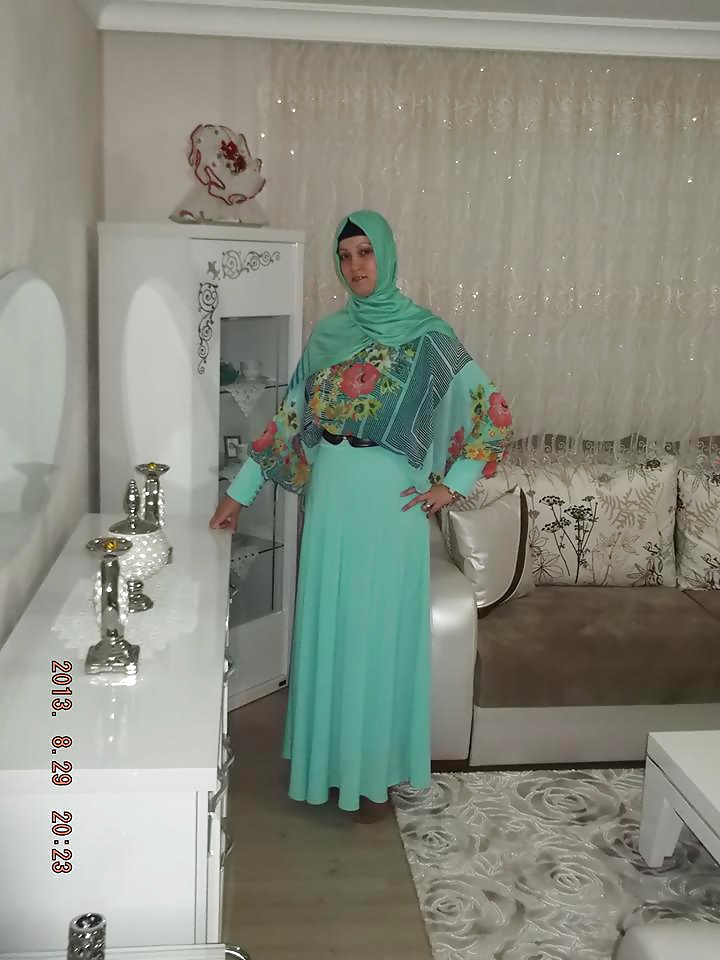 Turk Turc Turban Portant L'interface Hijab #29609536