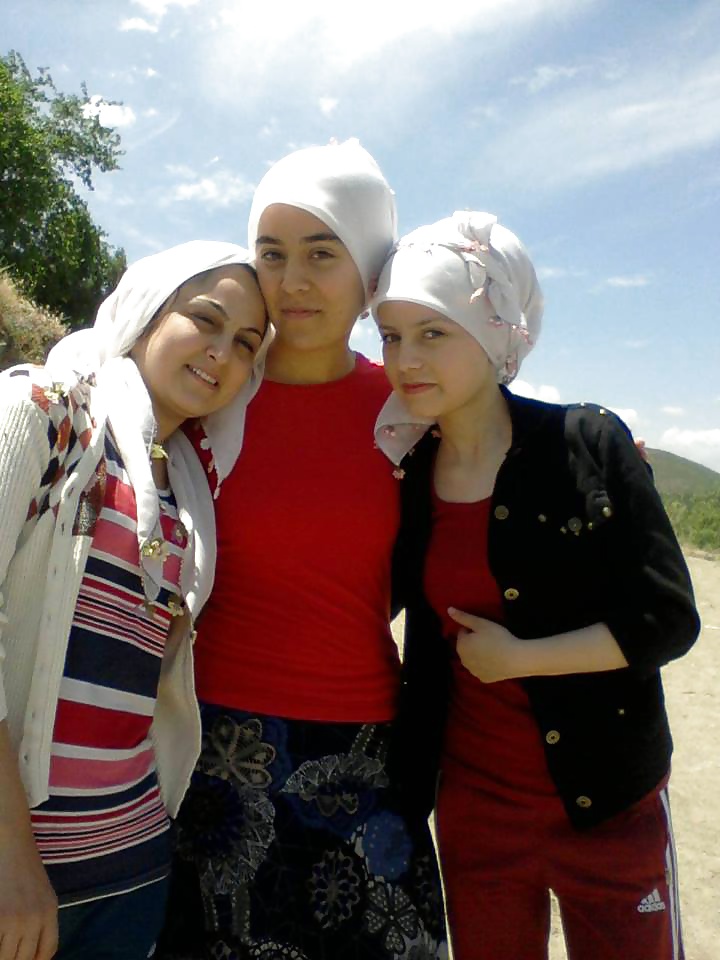 Turk Turc Turban Portant L'interface Hijab #29609590