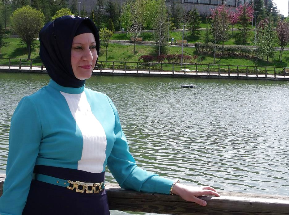 Turk Turc Turban Portant L'interface Hijab #29609646
