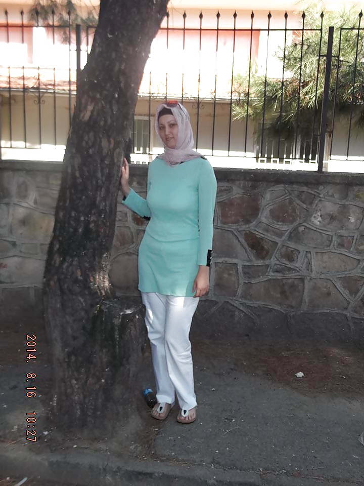 Turk Turc Turban Portant L'interface Hijab #29609724