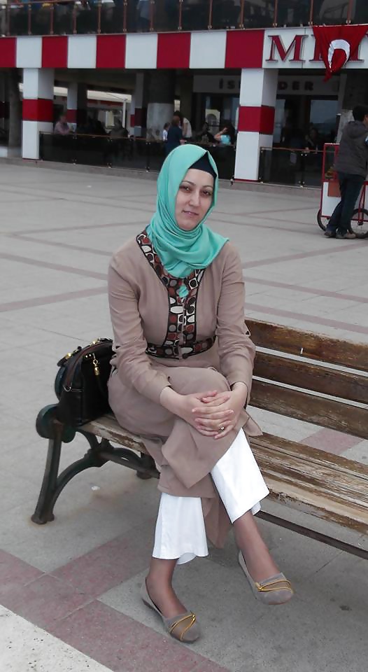 Turk Turc Turban Portant L'interface Hijab #29609746