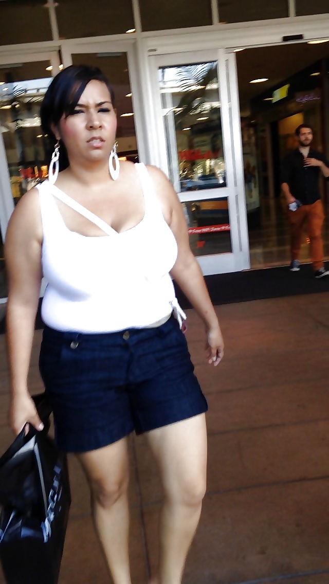 Candid Chubby Busty Latina Fat Tits #31375040