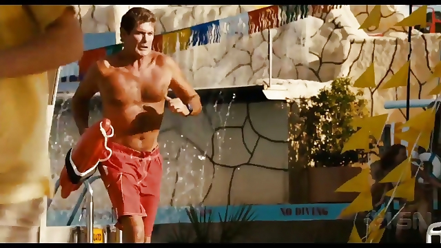 Baywatch joe own piranha 3dd shorts screen used by the hoff
 #23112676
