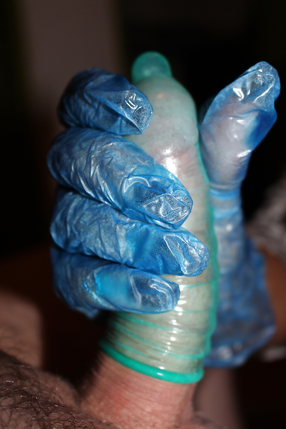 Gummi Handschuhe und Condom Kondom #38718296