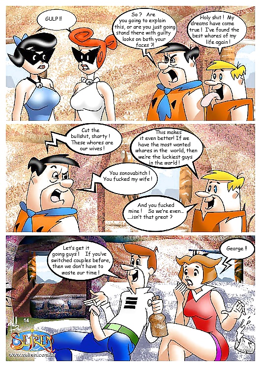 Porno con didascalia Flintstones con jetsons
 #28599711