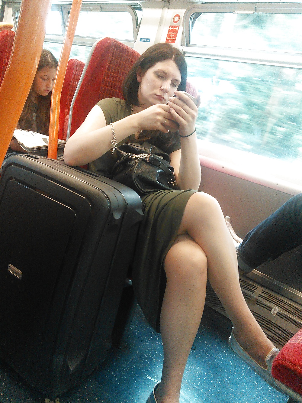 Londonperv's Candids 2014 - July vol 11 (Train Perving) #30218917