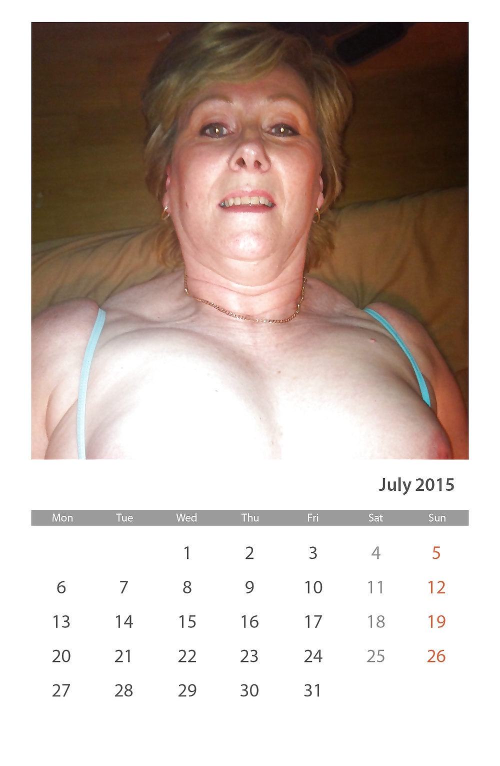 Calender 2015 with Sexymilf #40172451