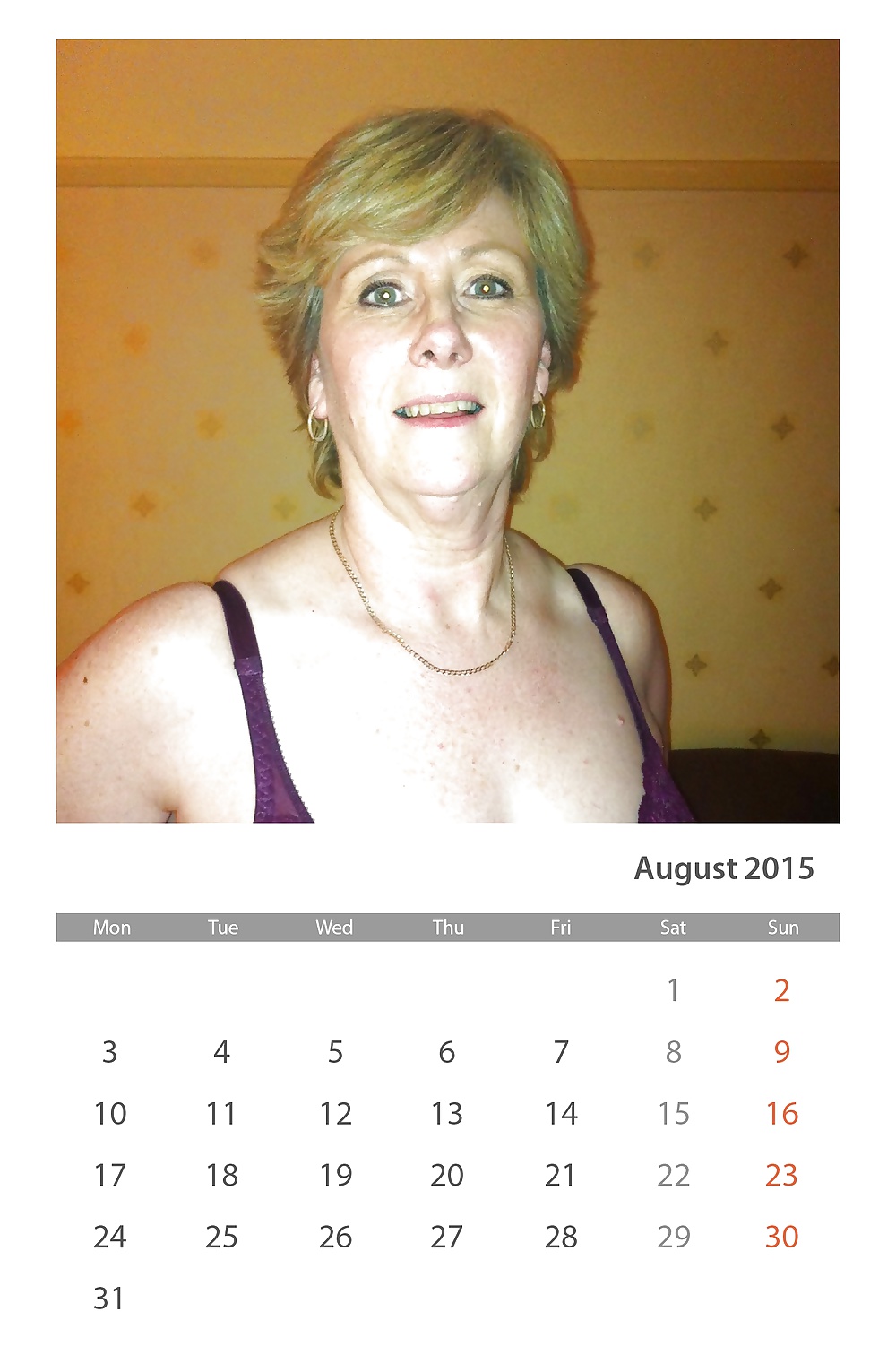 Calender 2015 with Sexymilf #40172496