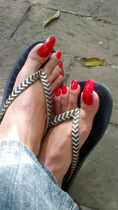 Sexy toes more and more #24892916