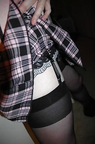 Winter Stockings and Cock Hoodie