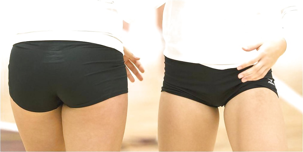 Spandex Volleyball Asses #30871548