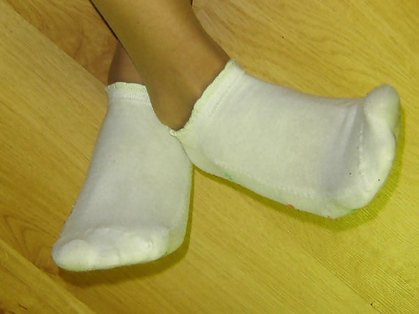 Weiße Socken Fetisch-Mix. #38688683