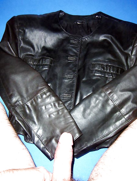 Black leather jacket 2 #30727103