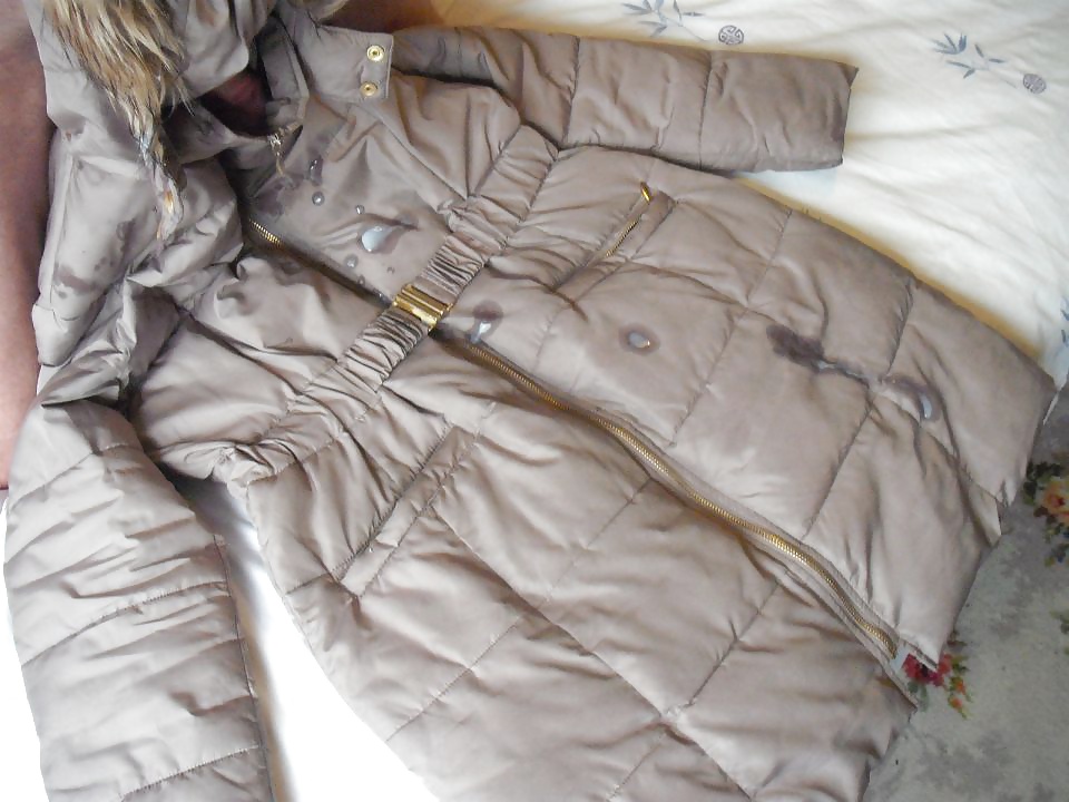 My Wifes friends winter coat Puffa Coat jacket fun #39935369