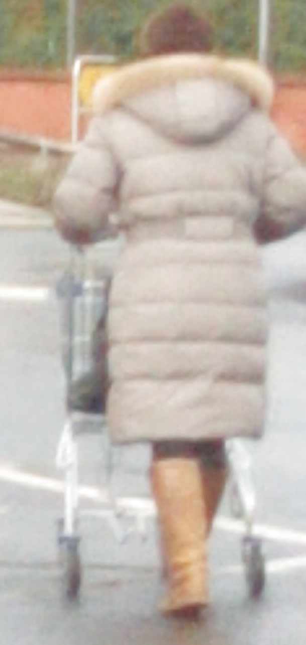 My Wifes friends winter coat Puffa Coat jacket fun #39935474