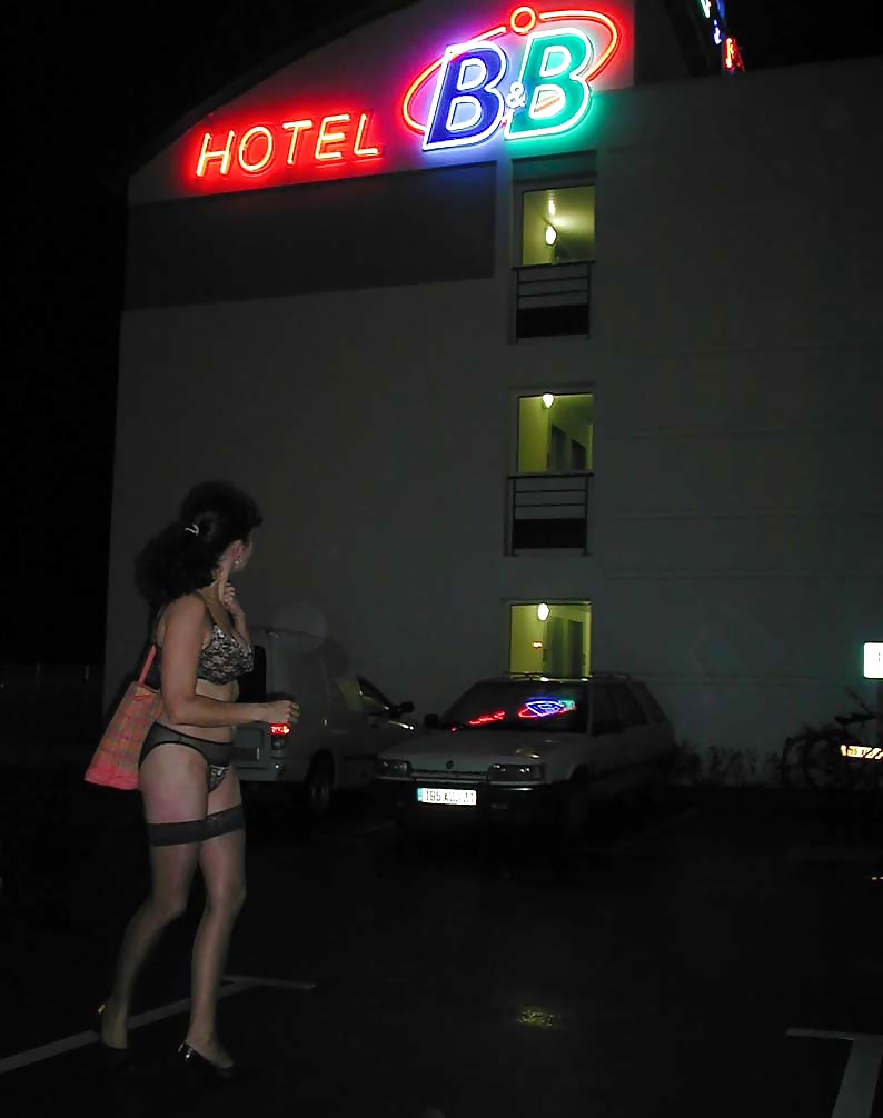 FRENCH NADINE flashing at the hotel B&B 2002 #24420783