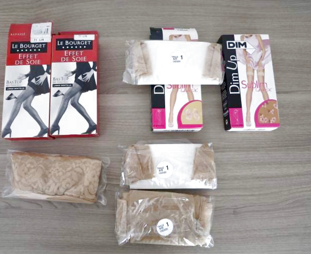 My girlfriend nylon and socks collection  #33122995