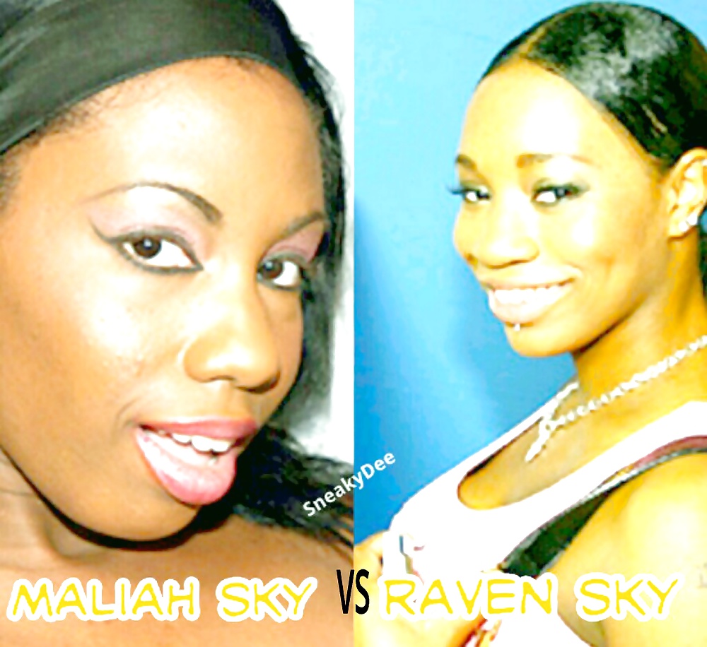 Raven Sky vs. Maliah Sky ( Sibling Rivalry ) Sneaky Dee #23914675