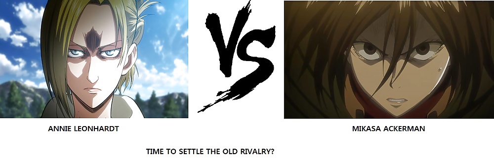 Sex Battles: Annie vs. Mikasa #40649665