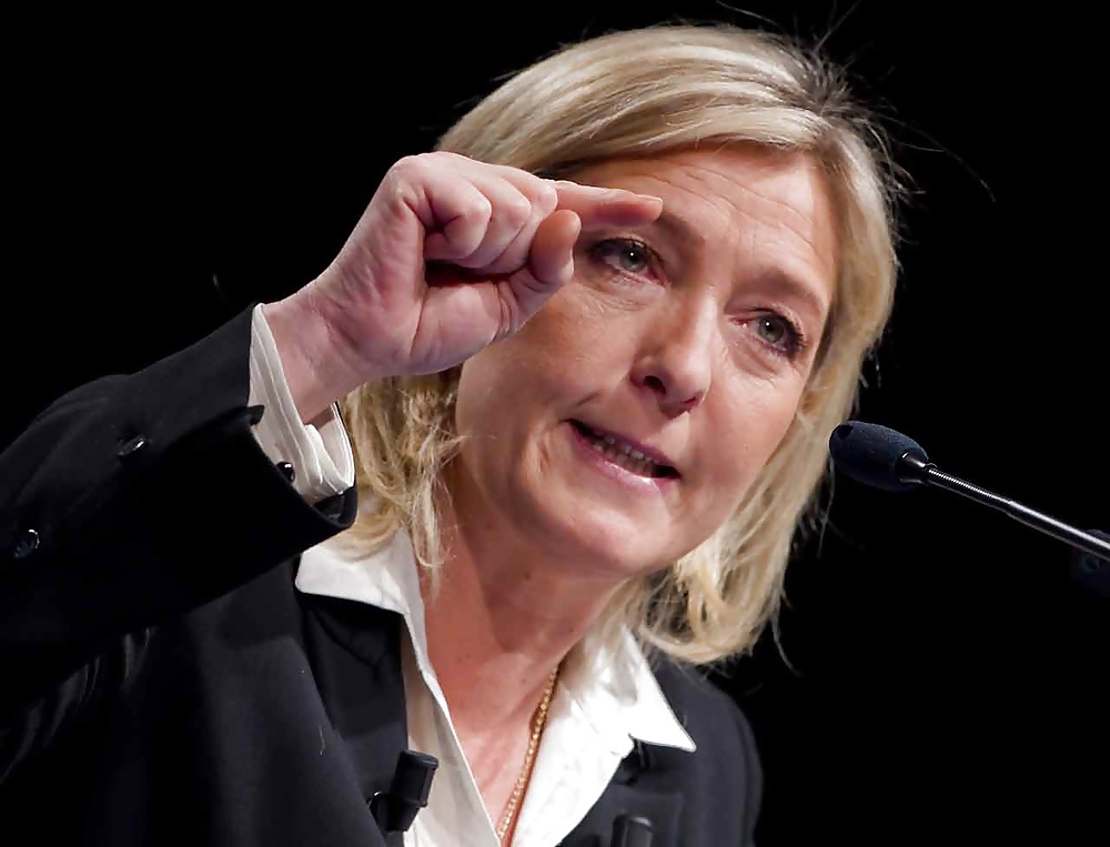 I adore jerking to sexy Marine Le Pen #35343811